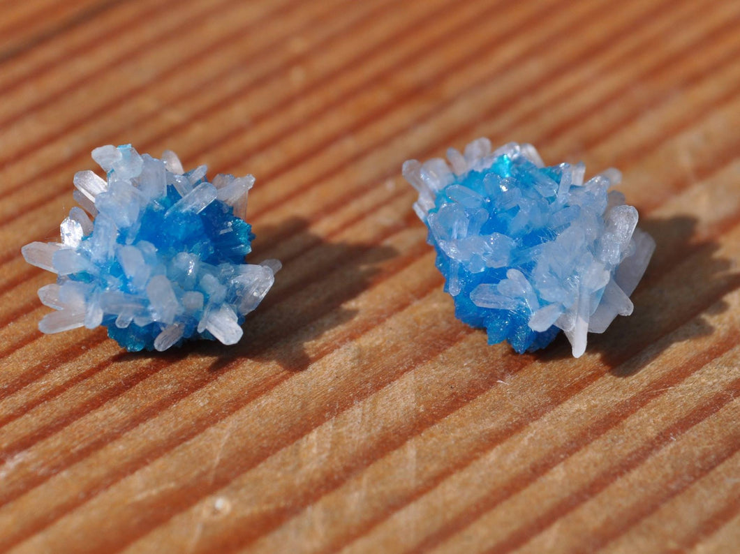 Cavansite with Stilbite Thumbnail Specimens - Four Pieces Available INDIVIDUALLY - TOP Quality Combo - Wagholi Mine - Puna, India (Now Closed)