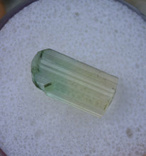 Load image into Gallery viewer, Glorious Bi-Color Seafoam Blue-Green and Yellow Tourmaline Crystal / Facet Rough - 7.03 ct.
