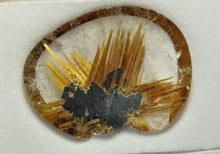 Load image into Gallery viewer, Hematite + Rutile Included Quartz Gemstone
