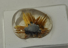 Load image into Gallery viewer, Hematite + Rutile Included Quartz Gemstone
