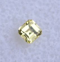 Load image into Gallery viewer, Bright Yellow Kenya Sapphire - Cut Corner Square - .27 ct.
