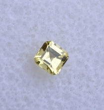 Load image into Gallery viewer, Bright Yellow Kenya Sapphire - Cut Corner Square - .27 ct.
