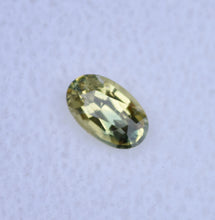 Load image into Gallery viewer, Kenya Yellow Sapphire Oval Gem - With a dash of Blue! - 0.73 ct.
