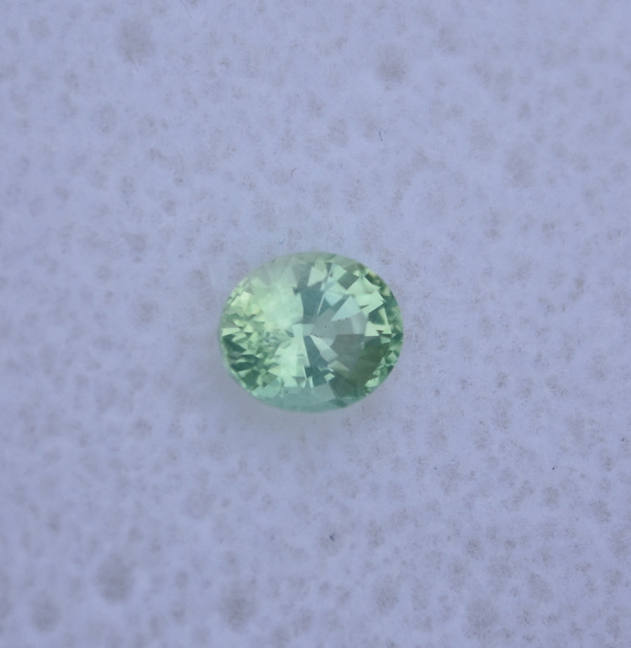 Bright and Clean Vanadium Kornerupine Oval - 0.46 ct.