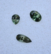 Load image into Gallery viewer, Madagascar Kornerupine Parcel - Dichroic Green Gems - SUPER Clean - 0.78 ctw.
