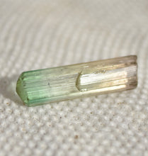 Load image into Gallery viewer, Pink Yellow Green Tourmaline Crystal - Rubaya Mine DRC - 100% Facet Quality - 2.63 grams
