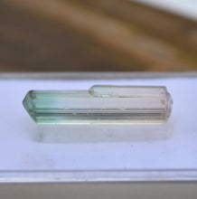 Load image into Gallery viewer, Pink Yellow Green Tourmaline Crystal - Rubaya Mine DRC - 100% Facet Quality - 2.63 grams
