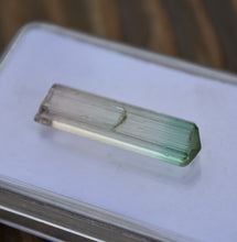 Load image into Gallery viewer, Pink Yellow Green Tourmaline Crystal - Rubaya Mine DRC - 100% Facet Quality - 2.63 grams
