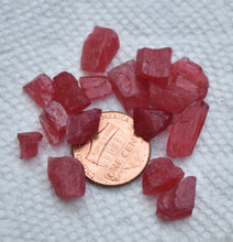 Load image into Gallery viewer, Brazilian Rhodonite - Partial and whole crystals - High-End Cabbing Rough - RARE material - 70 ctw.
