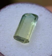 Load image into Gallery viewer, Bi-Color Tourmaline Facet Rough - Yellow to Seafoam Green - 7.67 ct
