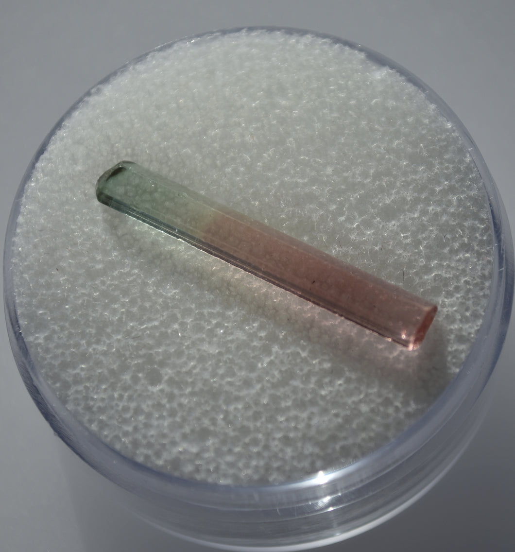 Tri-Color Tourmaline Crystal