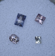 Load image into Gallery viewer, Fancy Color Spinel Melee Gems Set - Pink White Purple - 1.3 ctw.
