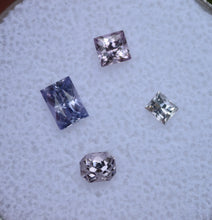 Load image into Gallery viewer, Fancy Color Spinel Melee Gems Set - Pink White Purple - 1.3 ctw.
