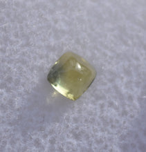 Load image into Gallery viewer, Cute Yellow Sapphire Square Dome Cabochon with a Dash of Blue- Kenya - 0.64 ct.
