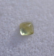 Load image into Gallery viewer, Cute Yellow Sapphire Square Dome Cabochon with a Dash of Blue- Kenya - 0.64 ct.
