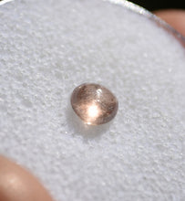 Load image into Gallery viewer, Star Sapphire Cabochon - Great Gemmy Peach Color, Light &#39;Star&#39; Effect - .96 ct.
