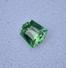 Load image into Gallery viewer, Piercingly Kelley-Green Vanadium Kornerupine Custom Gemstone - Original Design and Cutting by Scott Maier - 1.28 ct.
