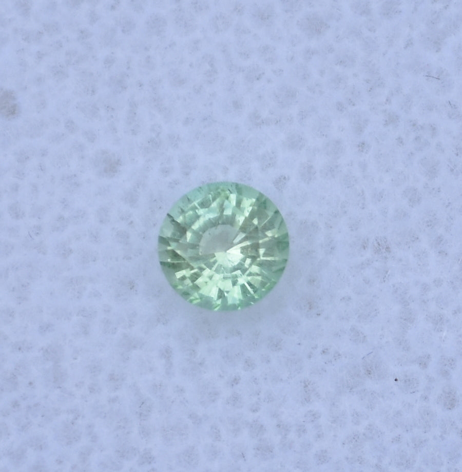 Round Vanadium Kornerupine Gemstone - 0.33 ct.