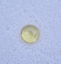 Load image into Gallery viewer, Yellow Kenyan Sapphire High-Dome Cabochon - CLEAN - 0.63 ct.
