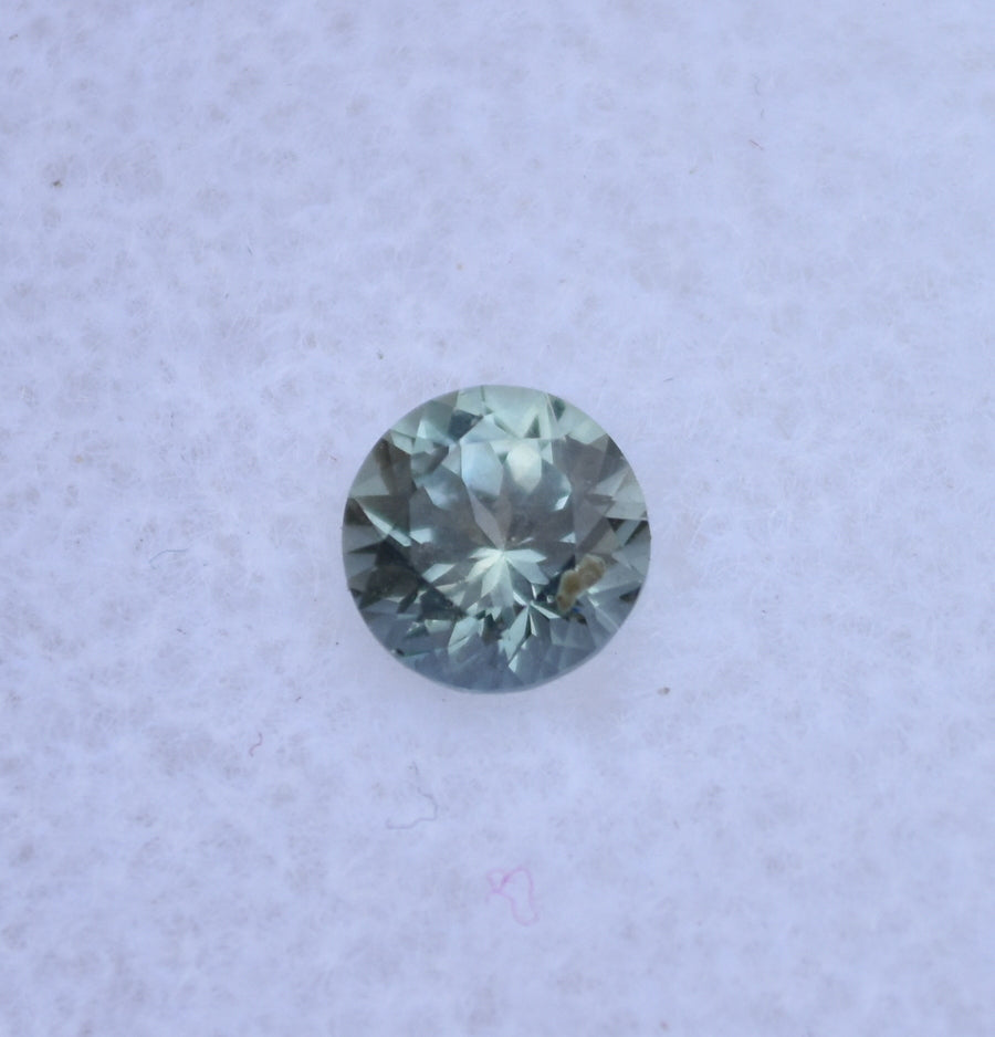 Songea Sapphire - Shifty Green / Blue Color - Great Clarity - Good Cutting - 0.585 ct.